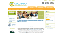 Desktop Screenshot of coloradogreenbuildingguild.org